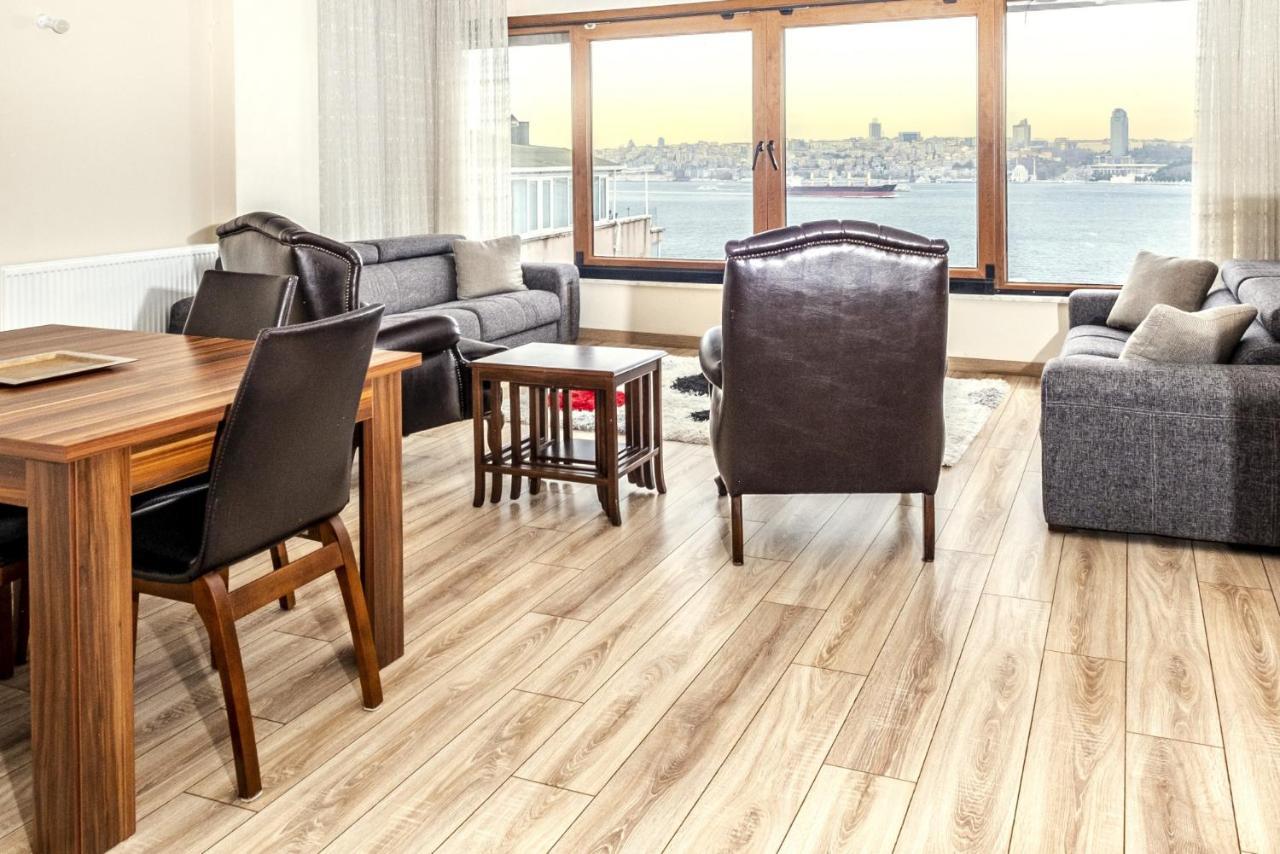 Апартаменты Flat With Sea View Near Uskudar Ferry Station Стамбул Экстерьер фото